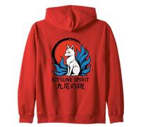 Alma de Nueve Colas Kitsune Spirit Sudadera con Capucha