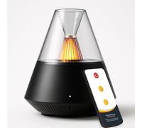 ALMA® Difusor de Aromas - Humidificador Ultrasónico para Aceites Esenciales con Luz LED - Aromaterapia Inteligente, Uso Silencioso, 16h de Autonomía, con Mando a Distancia (Black)
