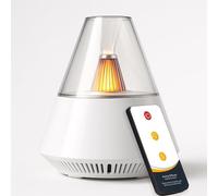 ALMA® Difusor de Aromas - Humidificador Ultrasónico para Aceites Esenciales con Luz LED - Aromaterapia Inteligente, Uso Silencioso, 16h de Autonomía, con Mando a Distancia (White)