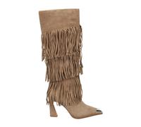ALMA EN PENA - Bota con Flecos - Shoes - Mujer - Beige - 36 EU -