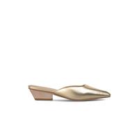 ALMA EN PENA - Mule Metálica - Shoes - Mujer - Amarillo - 37 EU -