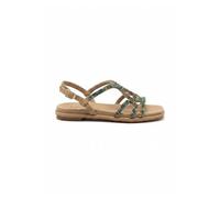 Alma en Pena Sandalias Planas V2651514 Metalizadas con Tiras y Punta Cuadrada - Mujer color: Multi talla: 38