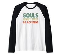 Alma gemela Energía Espiritual Relación Divina Profunda Camiseta Manga Raglan