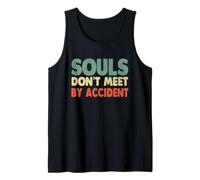 Alma gemela Energía Espiritual Relación Divina Profunda Camiseta sin Mangas