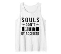 Alma gemela Energía Espiritual Relación Divina Profunda Camiseta sin Mangas