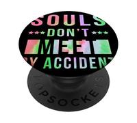 Alma gemela Energía Espiritual Relación Divina Profunda PopSockets PopGrip Adhesivo
