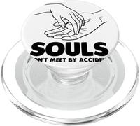 Alma gemela Energía Espiritual Relación Divina Profunda PopSockets PopGrip para MagSafe