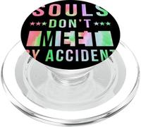 Alma gemela Energía Espiritual Relación Divina Profunda PopSockets PopGrip para MagSafe