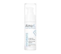 Alma K Flawless Glow - Suero facial hidratante para mujer - Suero hidratante con minerales del Mar Muerto y té verde para piel seca - 30 ml
