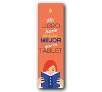 Alma, Marcapáginas - Mi libro huele mucho mejor que tu tablet