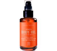 Alma Secret Aceite de Masaje de Árnica para Dolores musculares y articulares - ECOCERT COSMOS ORGANIC - 100 ml