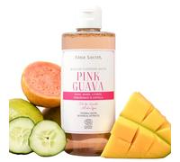 Alma Secret | Agua Micelar Pink Guava 400 ml | Agua micelar desmaquillante natural para cara, ojos y labios | Extracto de Guayaba, Ácido Hialurónico y Botánicos Calmantes | Apta para pieles sensibles