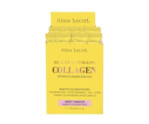 Alma Secret Beauty Superglow Collagen Sabor Mango y Maracuyá 30 Dosis