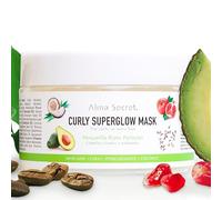 Alma Secret | Curly Superglow Mask - Mascarilla Antiedad para Pelo Rizado u Ondulado - 9 Aceites Vegetales y Proteínas - Método Curly - Nutre, Repara, Define y Controla el Frizz - 250ml