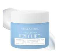 ALMA SECRET | Dewy Lift Firming Light Cream | Crema de día para piel normal o mixta reafirmante, redensificante e hidratante con 2% Exosomas, PDRN Vegano, 7D Ácido Hialurónico y PGA | 50 ml
