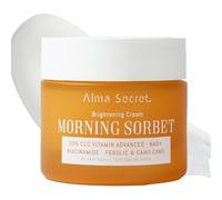 Alma Secret | Morning Sorbet Brightening Cream | Crema Facial Iluminadora con 10% Triple Vitamina C Avanzada y NAD+ | Unifica tono, manchas y glow | Todo tipo de pieles | 50 ml