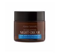 Alma Secret | Crema de Noche Multi-Reparadora Jojoba | Antiedad para piel normal o mixta | Repara, reafirma y aporta luminosidad | Reduce arrugas, poros e imperfecciones | 50 ml
