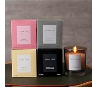 ALMA® Vela de Lujo de Cera de Soya Natural - Aroma Relajante y Reconfortante para Crear un Ambiente Zen y Lleno de Serenidad - El Regalo Perfecto para el Hogar