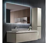 ALMACEN DE LA CASA Espejo de Baño Cuadrado Retroiluminado | Modelo Suecia 100x70 [ LEDIMEX® ]