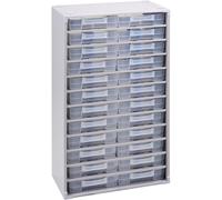 Almacén metálico de piezas pequeñas eurokraft pro, H x A x P 565 x 300 x 140 mm