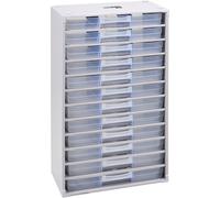 Almacén metálico de piezas pequeñas eurokraft pro, H x A x P 565 x 300 x 140 mm