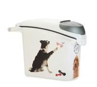 Almacenador de comida para perros color Blanco