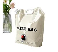 almacenadora de agua para senderismo - Jarra Depósito Plegable Portátil 8,5 L Con Pico - Dispensadora De Agua | Para Senderismo, Camping, Mochilero, Picnic, , Rutas En Coche, Montañismo, Deportes,