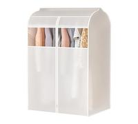 Almacenaje Armario Ventana Visual Transparente Fundas para Ropa Armario con Cremallera para Abrigos y Vestidos Bolsas para Guardar Ropa (Size : 80x60x120cm)