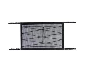 Almacenaje de Techo para Coche Elástica Ahorraespacio con Hebilla Ajustable | Organizador Coche Red Carga Interior Camioneta SUV Autocaravana Furgoneta Vehículo Viaje Ruta