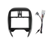 Almacenamiento Adaptador Radio Kit De Panel Ajuste Tablero Radio Adaptador Fascia Marco Coche 9 Pulgadas para Nissan March para Micra K13 2010-2016