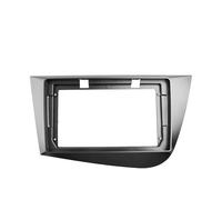 Almacenamiento Adaptador Radio Marco De Panel Radio Coche 9 Pulgadas Estéreo GPS DVD RHD/LHD Bisel para Seat para Leon 2005-2012, Soporte Montaje para Consola Central