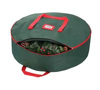 Almacenamiento Corona Navidad, Duradera 600D Oxford, Caja Almacenamiento para Guardar guirnaldas Falsas para Festival, Guirnalda Utilizada en Navidad