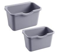 Almacenamiento de accesorios de acuario,contenedor de accesorios de acuario,Organizador de filetes de pescado de 2 piezas - Suministros de acuario, caja de almacenamiento de accesorios de acuario para