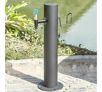 Almacenamiento de Agua, Bomba de jardín: Bomba de Columna de Agua multifunción operada manualmente con Soporte, construcción Robusta de Hierro Fundido, fácil operación, Acabado ele