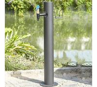 Almacenamiento de Agua, Bomba de jardín: Bomba de Columna de Agua multifunción operada manualmente con Soporte, construcción Robusta de Hierro Fundido, fácil operación, Acabado ele