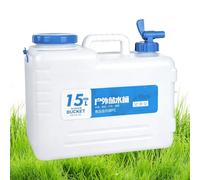 Almacenamiento de Agua para Camping,15 Litros A Prueba De Fugas Jarra Para Picnic | Tanque De Agua Grande Con Grifo Y Asa | Para Uso en Aire Libre: Camping, Senderismo, Picnic, Playa, Jardín y Fiesta