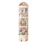 Almacenamiento de animales de peluche: coleccionista de juguetes transparente, bañera organizadora gigante, guardamuñecas vertical, caja de juguetes multifuncional | Organizador confiable y seguro de