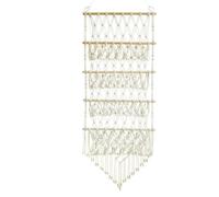 Almacenamiento De Animales Peluche - Soporte De Malla Juguetes Peluche Bohemio, Sobre Puerta 4 Capas, Estante Organizador Muñecas | Evitar El Polvo Hamaca Dormitorio Alternativo Guardería Sala De Jueg