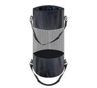 Almacenamiento de basura para barcos, cubo de basura para barcos - Contenedor de basura portátil con tapa de cordón - Equipo de barco, organizador de basura con cremallera inferior para banco de