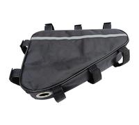 Almacenamiento de batería eléctrica, Triángulo de soporte de batería, ajuste impermeable Fit ligero compacto Easy Fiable Fiable Portátil, Bike Pouch para Mountain Road Trip Cycle Litio, 14.1