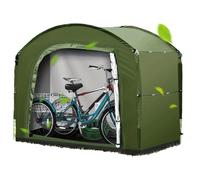 Almacenamiento De Bicicletas Portátil - Oxford Cloth Motorcycle Organizador Refugio | Techo De Bicicleta Portátil Al Aire Libre | Tablero Organizador De Motociclistas De Tela Oxford | Acceso, Verde