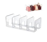 Almacenamiento de bolsos - Divisor de estante ajustable | Armario para bolsas colgantes, divisores de estantes transparentes con 4 ranuras, divisores de embrague para el hogar, cocina, dormitorio, bañ