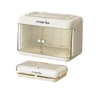 Almacenamiento de Botellas de Lactancia, Grande para Botellas de Lactancia, de Almacenamiento Grande con escurridor, Estante para Botellas a Prueba de Polvo, Soporte para Secado