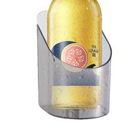 Almacenamiento de botellas de licor para bebidas, organizador de latas, dispensador de botellas, almacenamiento de botellas de alta resistencia para puerta de refrigerador de piscina