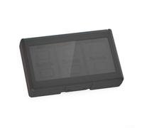 Almacenamiento de cartuchos de juego Nintendo Switch2, capacidad de 24 tarjetas, caja de ABS ligera, conveniente para jugadores (oscuro)