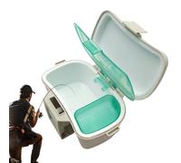 Almacenamiento de cebos vívidos de , cubo de señuelos portátil isotérmica para cinturón, soporte para cebos de - para barcos, kayak, camping, acuario de camarones, deportes al aire libre, agua