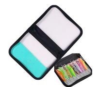 Almacenamiento de equipo de pesca, bolsa de cebo resistente y bolsa de pesca para pescadores, bolsa de señuelo, bolsas de almacenamiento compactas de larga duración para una fácil organización,