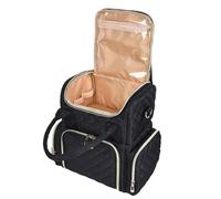 Almacenamiento De Esmaltes De Uñas Bolsa organizadora de esmalte de uñas, estuche de almacenamiento for decoración de uñas, 48 botellas, bolso cosmético, organizador de viaje, estuche for esmalte de