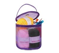 Almacenamiento de hilo, almacenamiento para tejer hilo, organizador de hilo de tela Oxford, bolsa de tejer para agujas de tejer y accesorios, atributo, consulta la descripción, unisex, Atributo único,