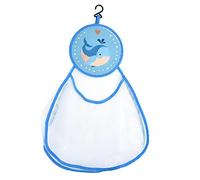 Almacenamiento de juguetes para el baño, organizador de juguetes para bebés, soporte de bolsillo de malla para colgar en el baño para juguetes de bañera de bebé limpios y de calidad(Delfín)